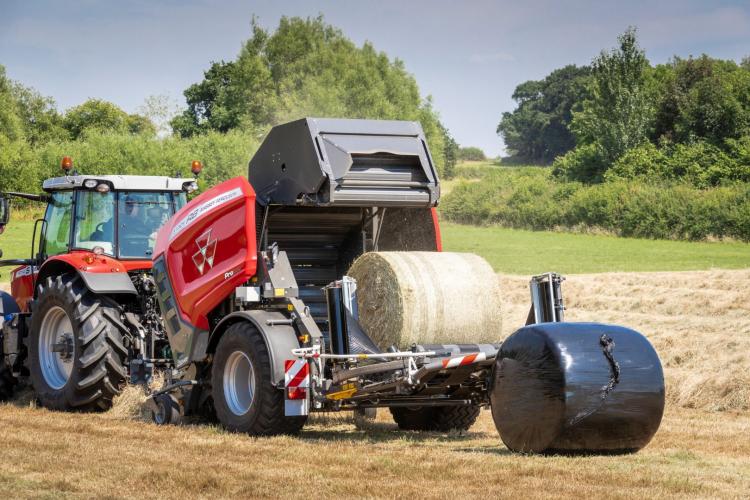 MF RB 3130F ProTech Baler Wrapper Working UK 0718 50806 Large
